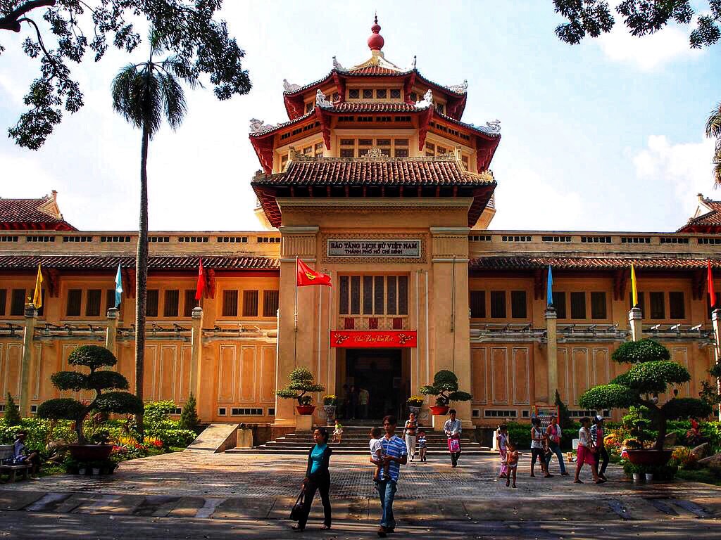 bảo tàng lịch sử Việt Nam tại Sài Gòn lưu giữ nhiều hiện vật quý hiếm